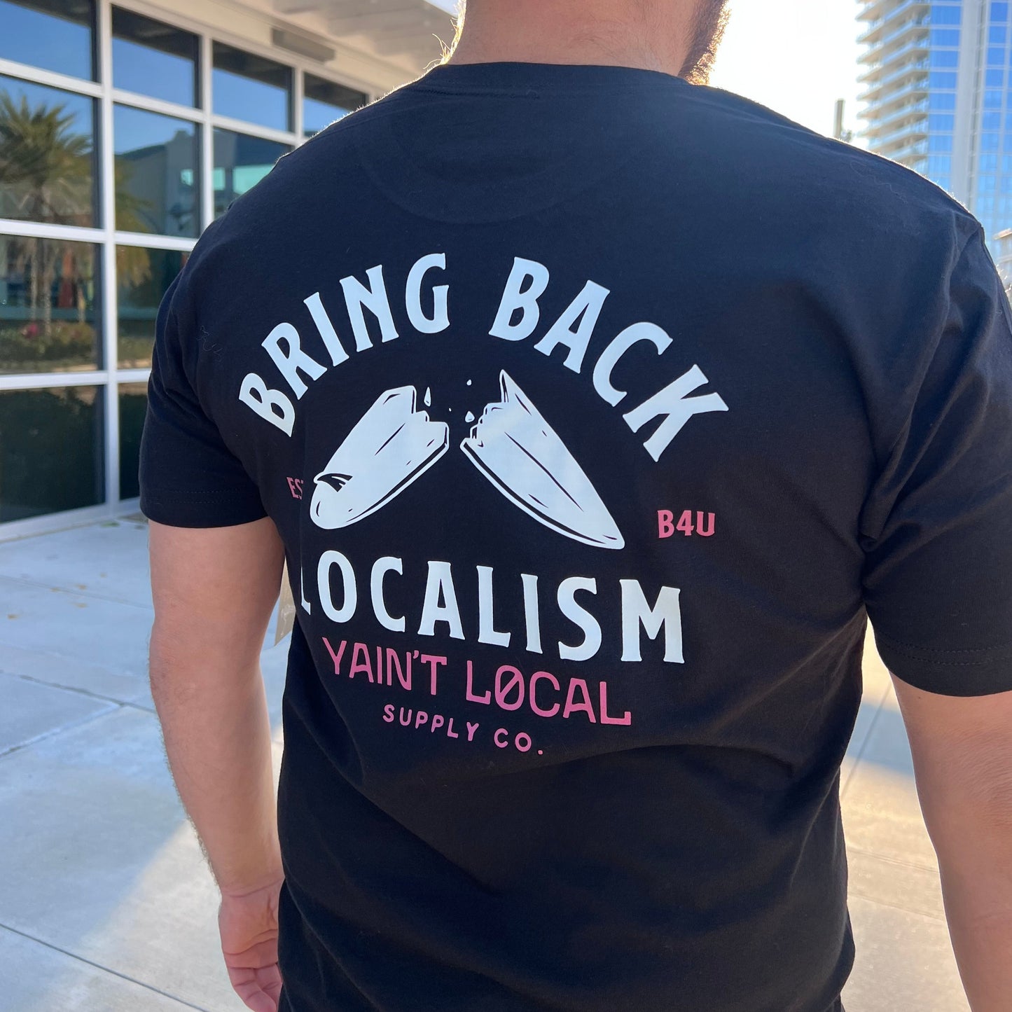 Yaint Local Bring Back Localism Tee - Black