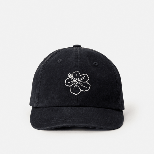 Rip Curl Mixed 6 Panel Cap - Black & White