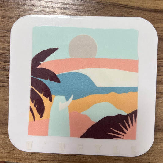 O'Neill Pastel Horizon Sticker