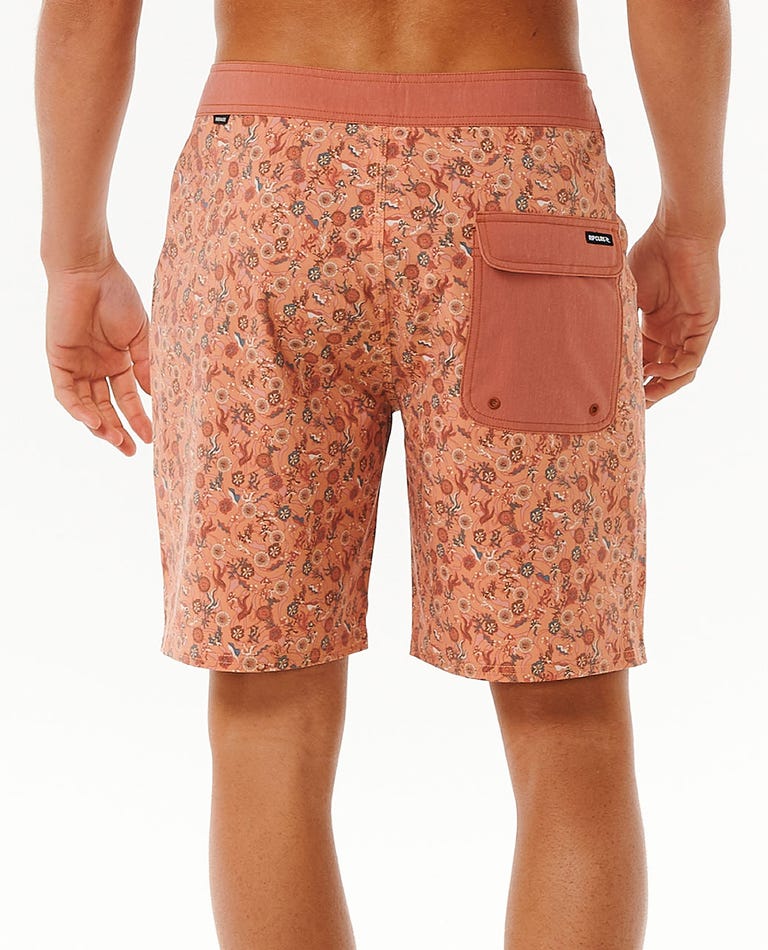 Rip Curl Mirage Floral Reef 19" Boardshort - Clay