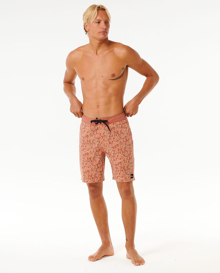 Rip Curl Mirage Floral Reef 19" Boardshort - Clay