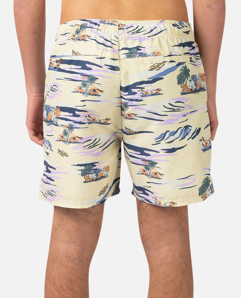 Rip Curl Scenic Volley Boardshort - Vintage Yellow