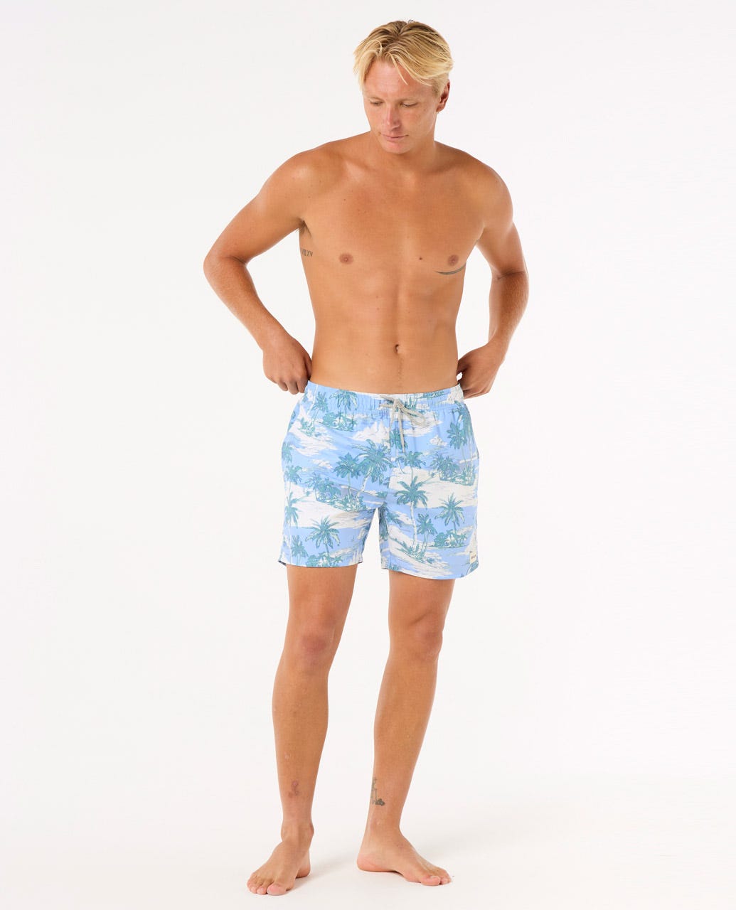 Rip Curl Dreamers Volley 16" Boardshorts - Sky Blue