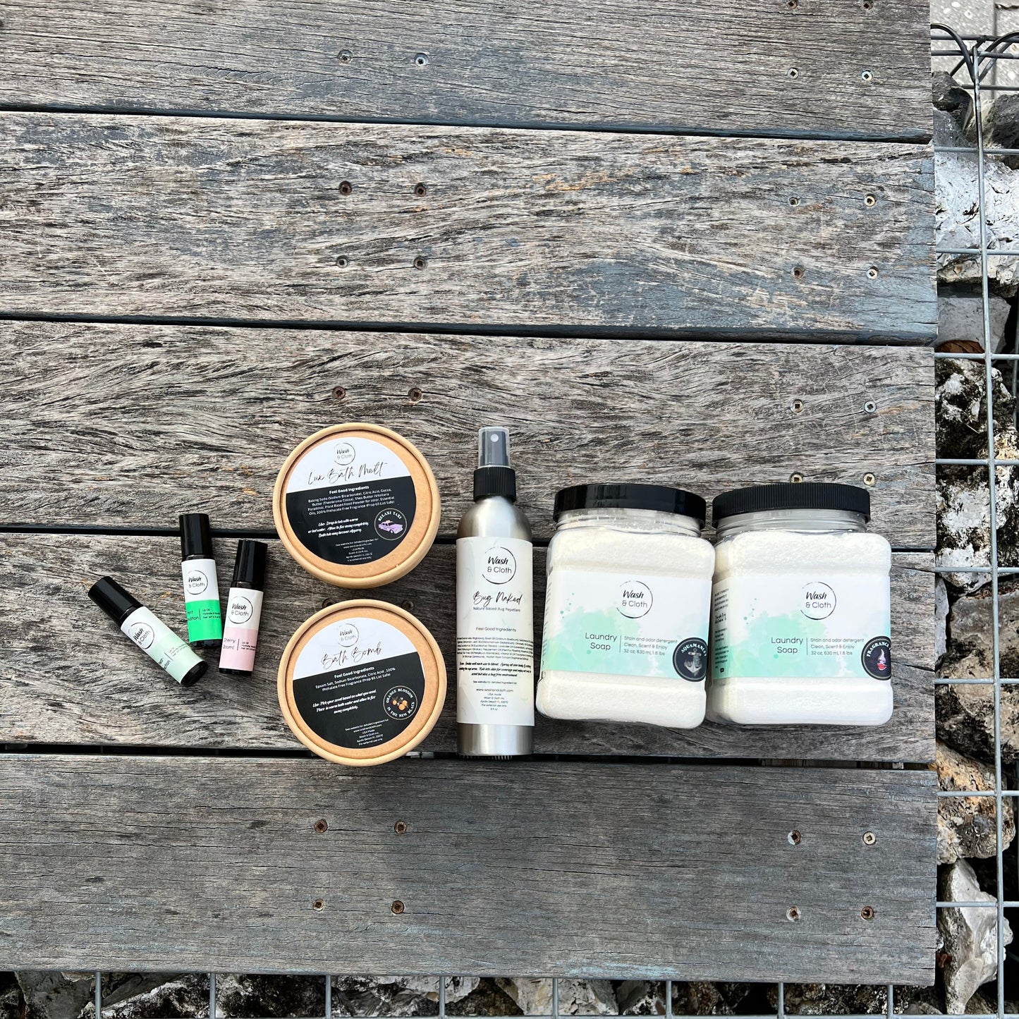 Wash & Cloth Natural Laundry Soap - Fragrance Free