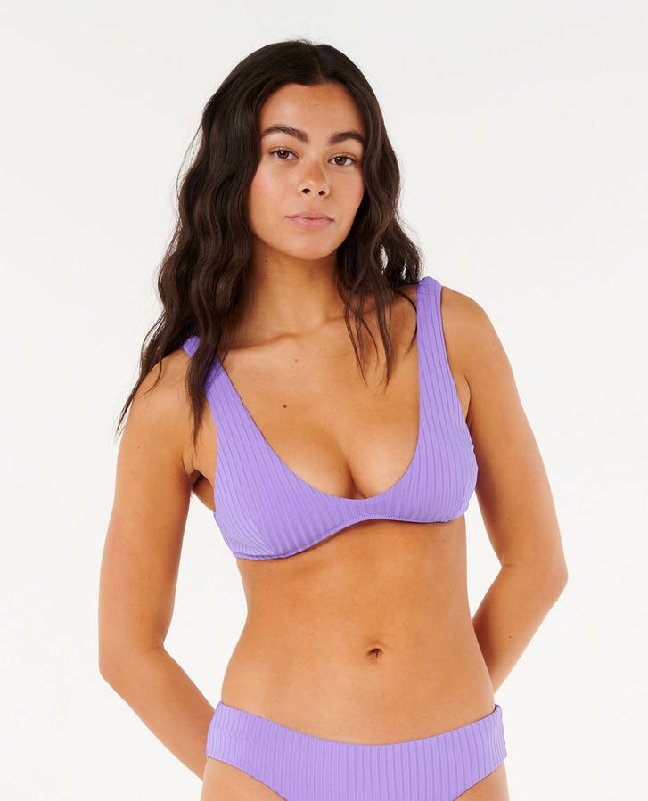 Rip Curl Premium Surf Bralette - Purple