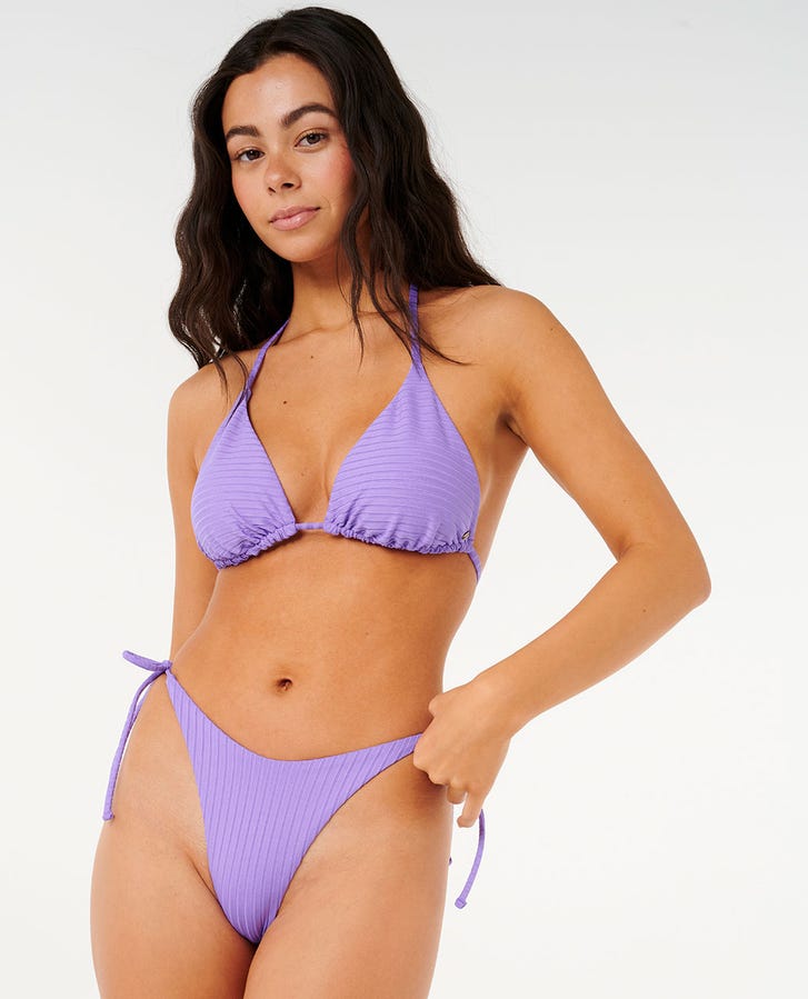 Rip Curl Premium Surf Bare Coverage Bikini Bottom - Purple
