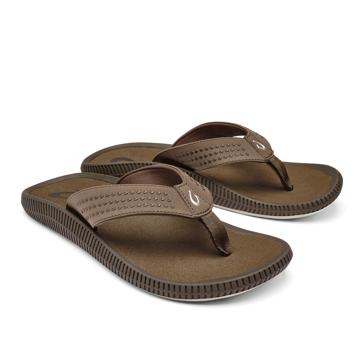 Olukai Ulele Men's Beach Sandal - Mustang