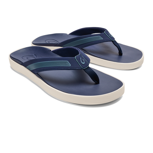 Olukai Leeward Men’s Everyday Beach Sandals - Navy