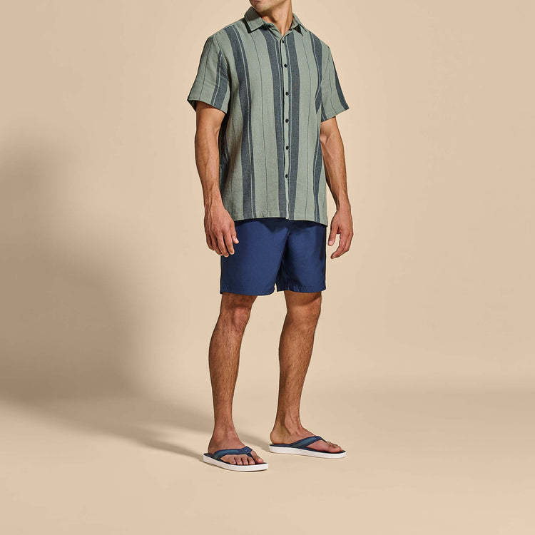 Olukai Leeward Men’s Everyday Beach Sandals - Navy