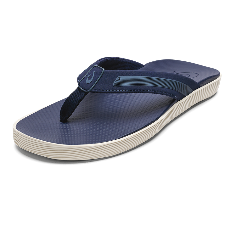 Olukai Leeward Men’s Everyday Beach Sandals - Navy
