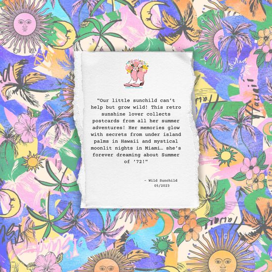 Kulani Kinis Ruched Thong Bikini Bottom - Wild Sunchild (Lexi Hidalgo X Kulani Kinis)