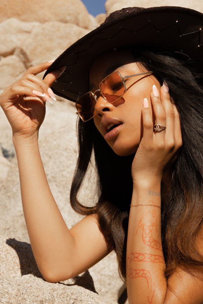 I-SEA Sublime Polarized Sunglasses - Gold & Peach