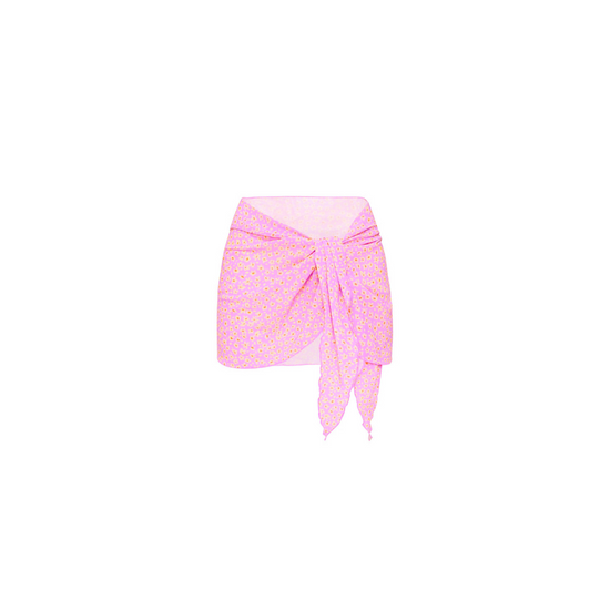 Kulani Kinis Mini Mesh Sarong - Pretty Petals