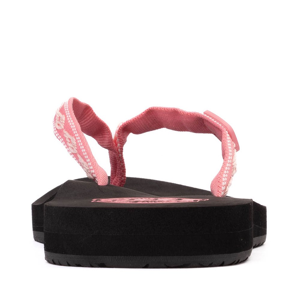 Reef Ginger Slide Sandal - Pink & Black