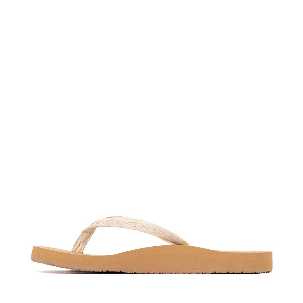 Reef Ginger Slide Sandal - Cream & Tan