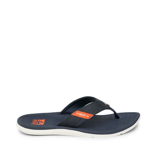 Reef Santa Ana Mens Sandals - Navy, White & Orange