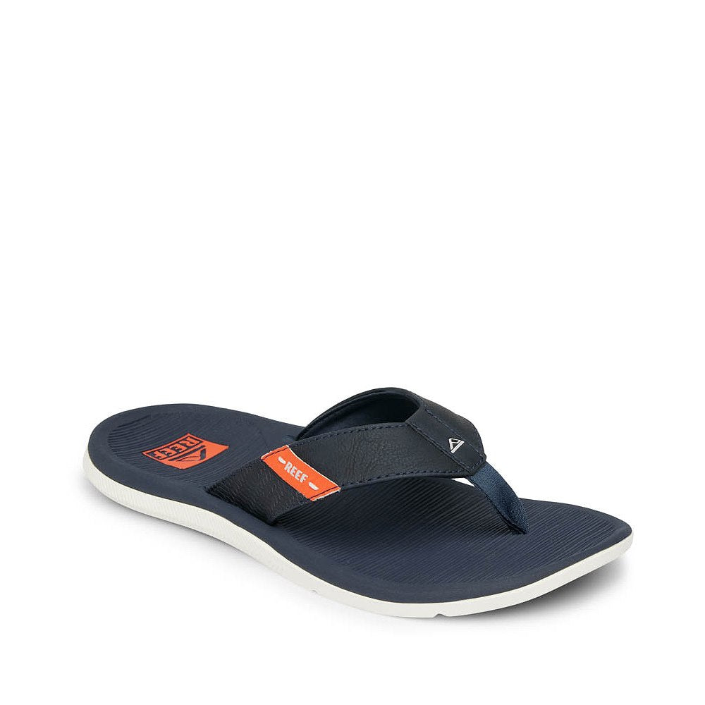 Reef Santa Ana Mens Sandals - Navy, White & Orange