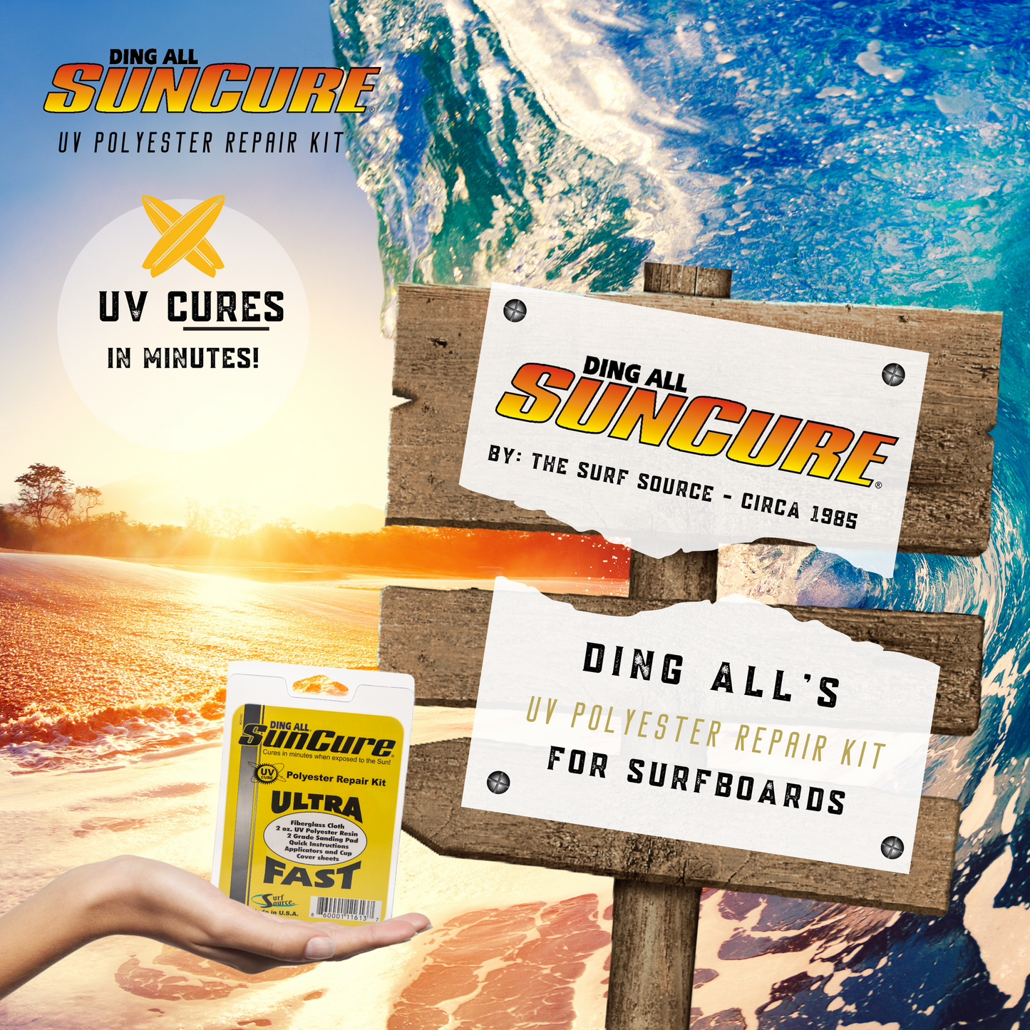 SunCure Ding Repair Kit