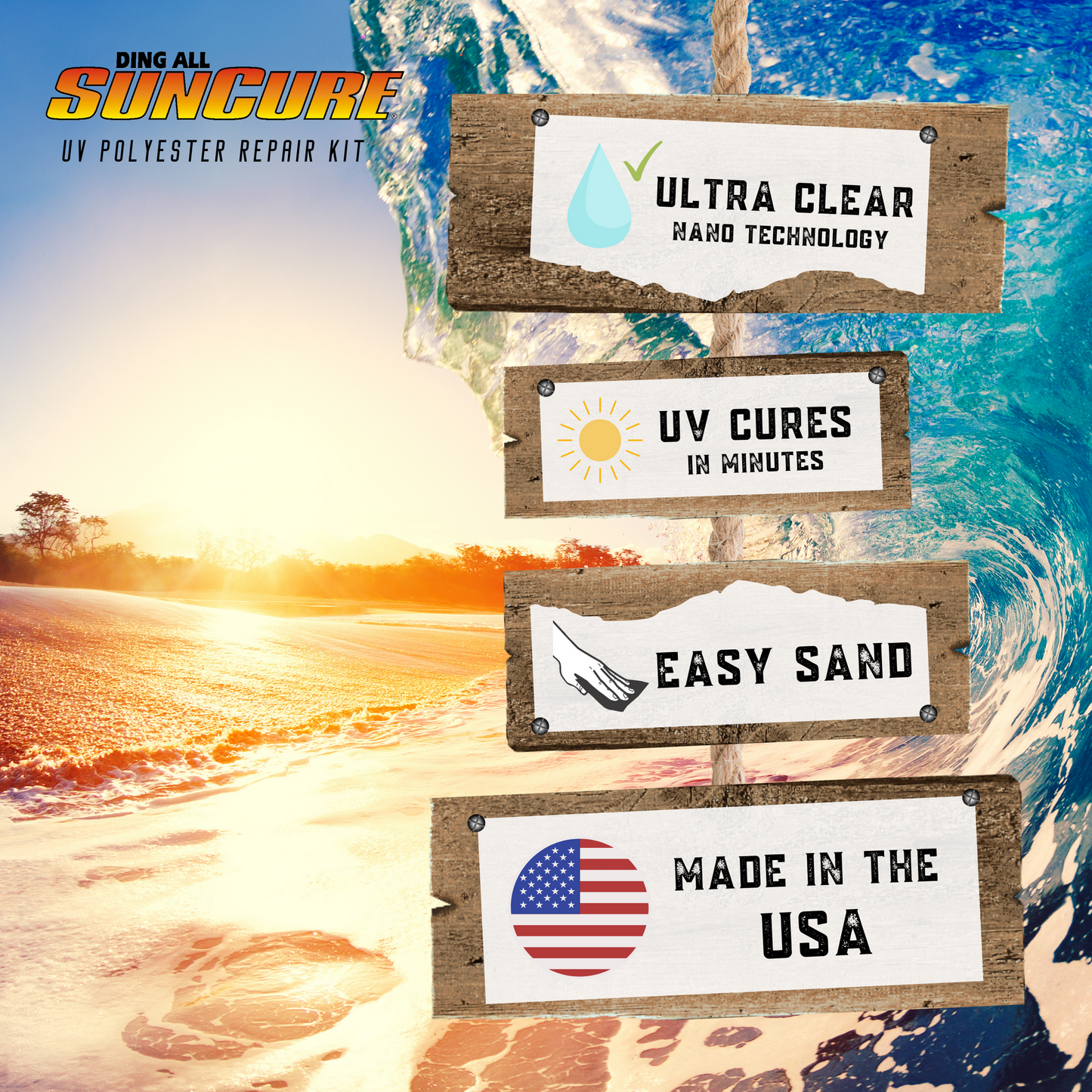 SunCure Ding Repair Kit