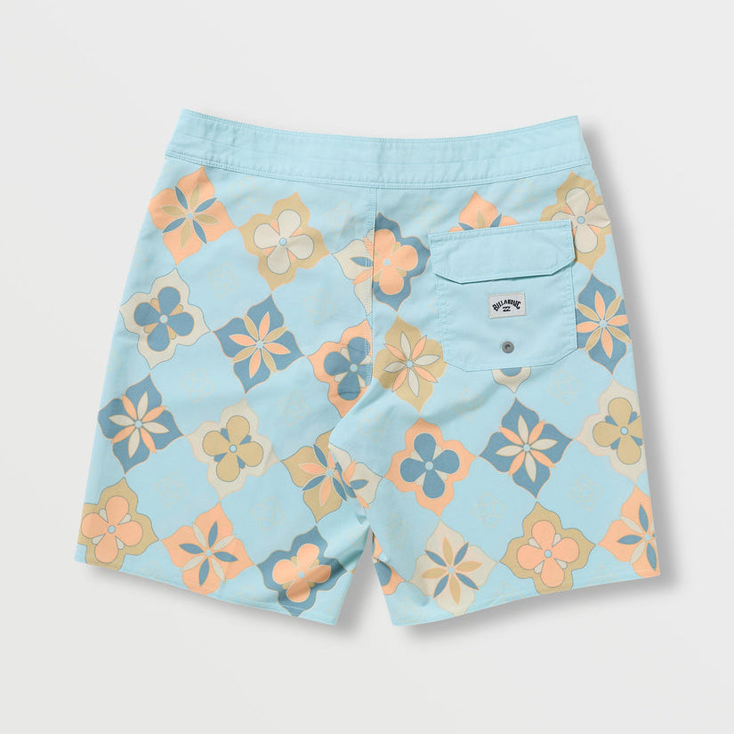 Billabong Sundays Pro Performance 18.5" Boardshorts - Dusty Blue