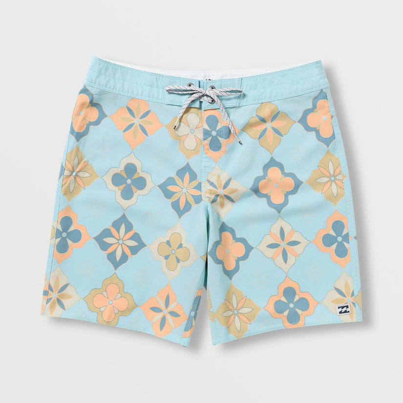 Billabong Sundays Pro Performance 18.5" Boardshorts - Dusty Blue