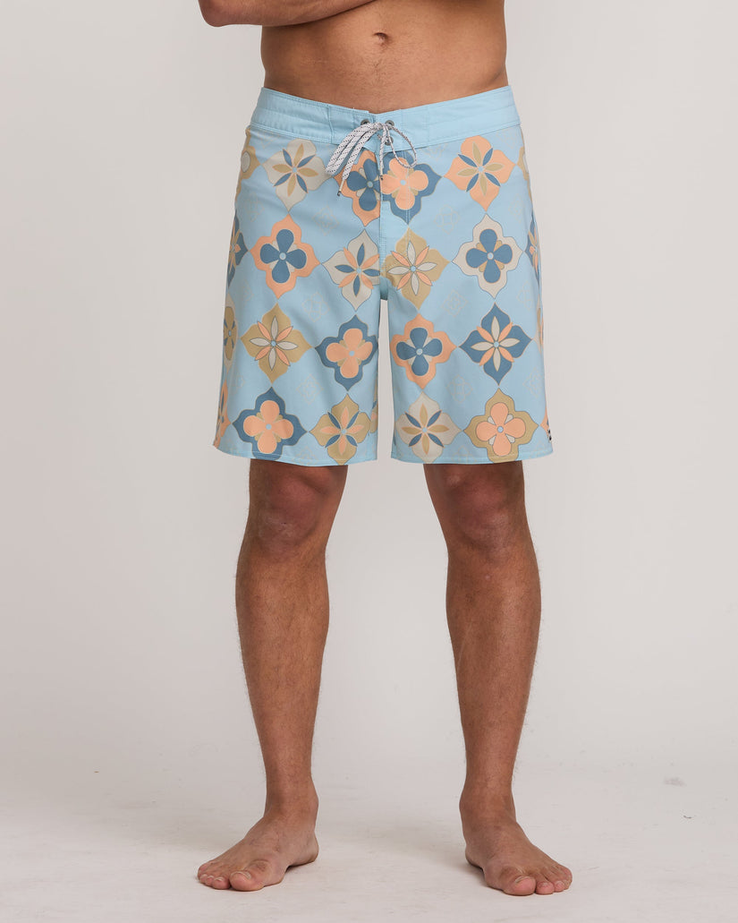 Billabong Sundays Pro Performance 18.5" Boardshorts - Dusty Blue