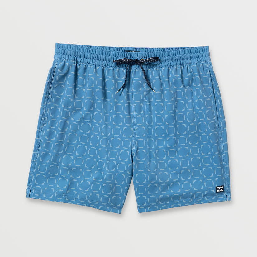 Billabong Lineup Laybacks 16" Trunks - Cloud Blue