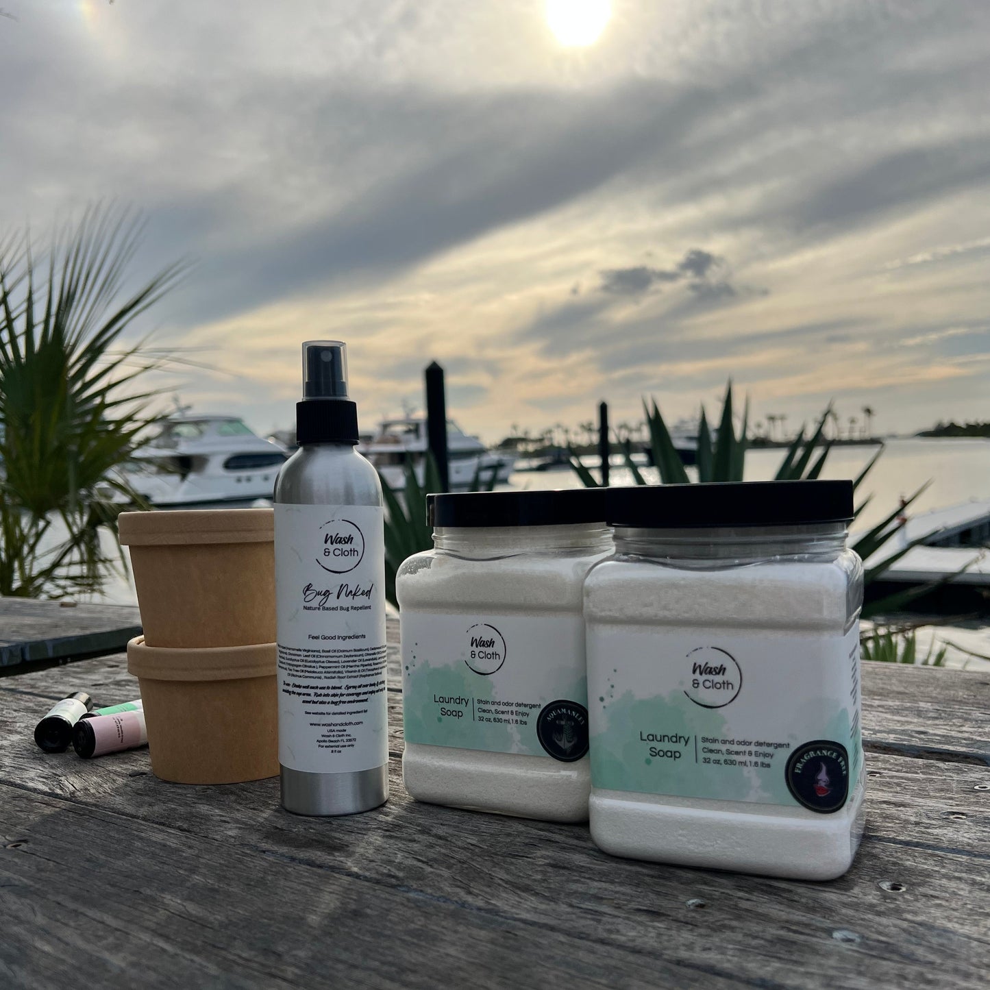 Wash & Cloth Natural Laundry Soap - Fragrance Free