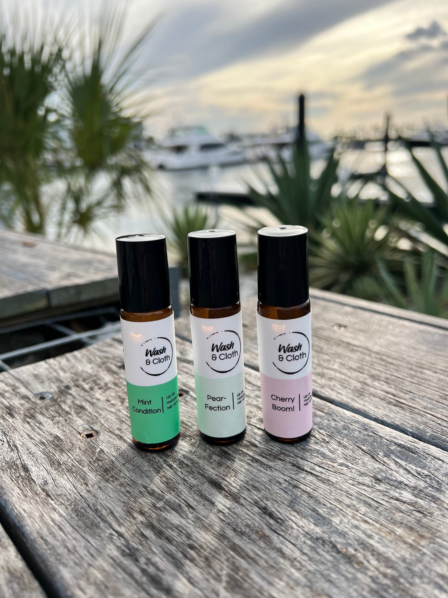 Wash & Cloth Lip Oil - Pear-fection