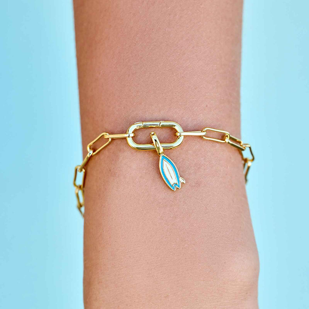 Pura Vida Bracelets Harper Charm - Gold