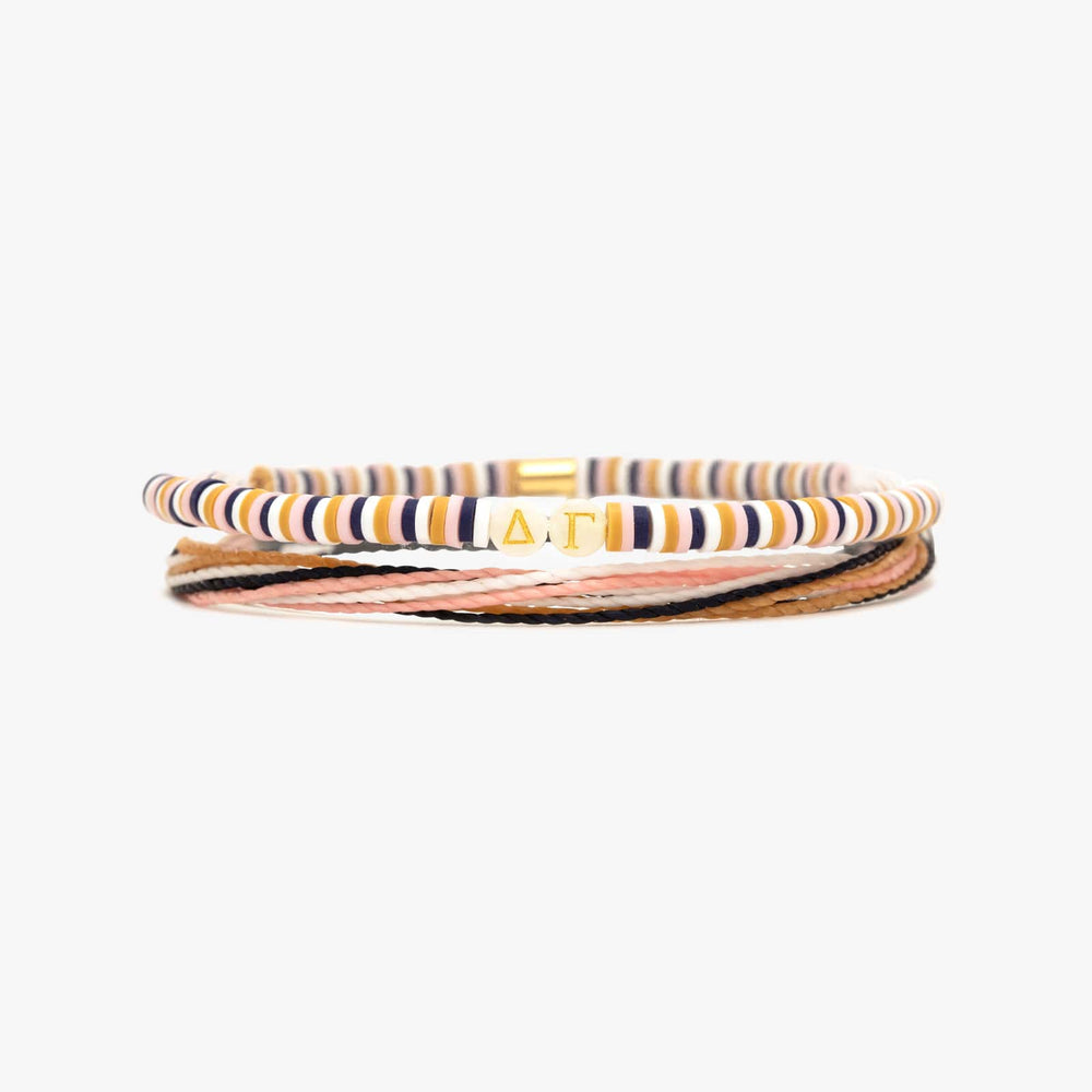 Pura Vida Delta Gamma Bracelet Set of 2