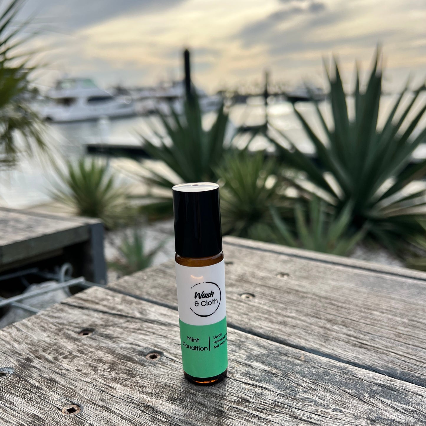 Wash & Cloth Lip Oil - Mint Condition