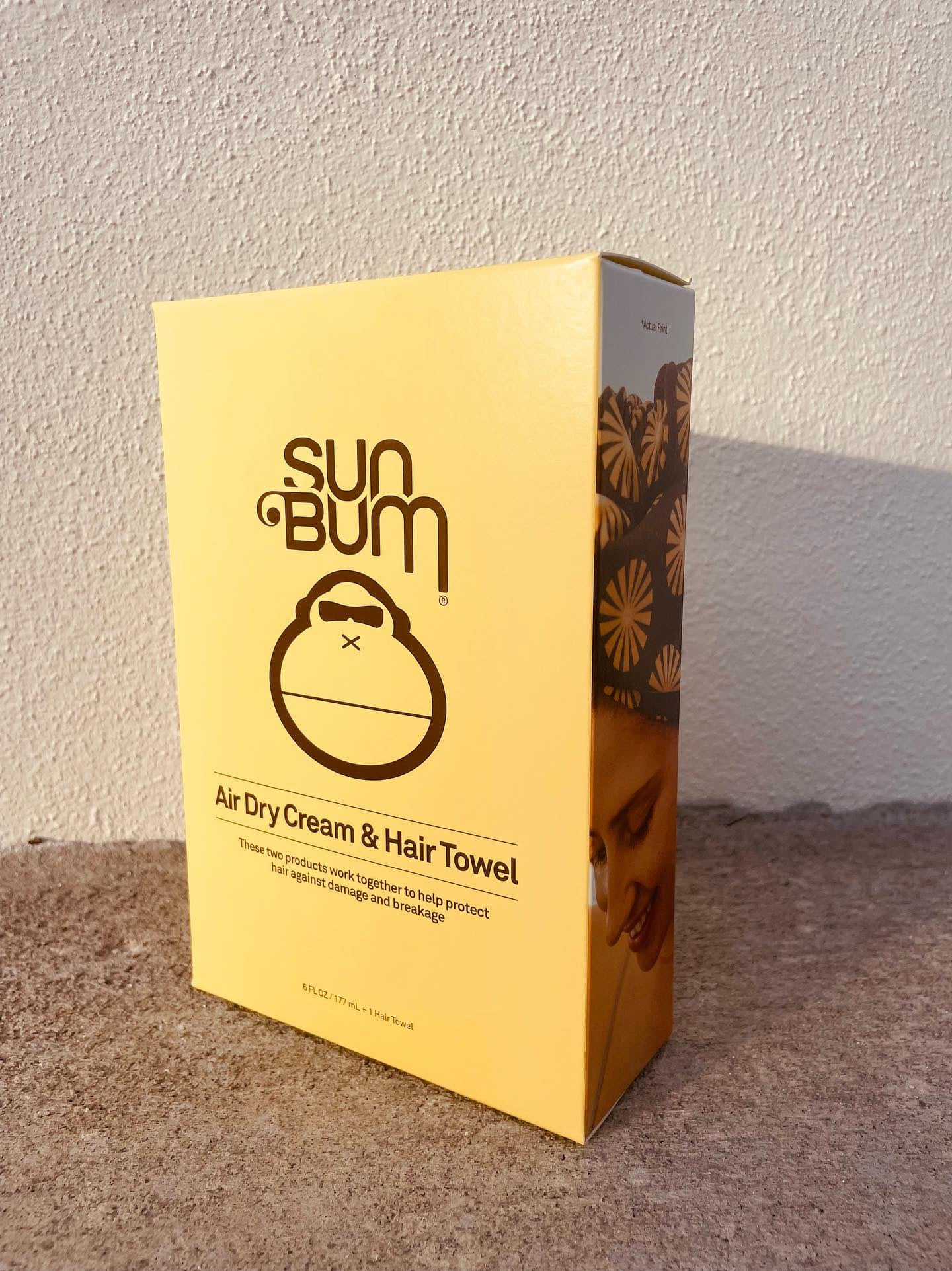 Sun Bum Air Dry Cream & Hair Towel Kit