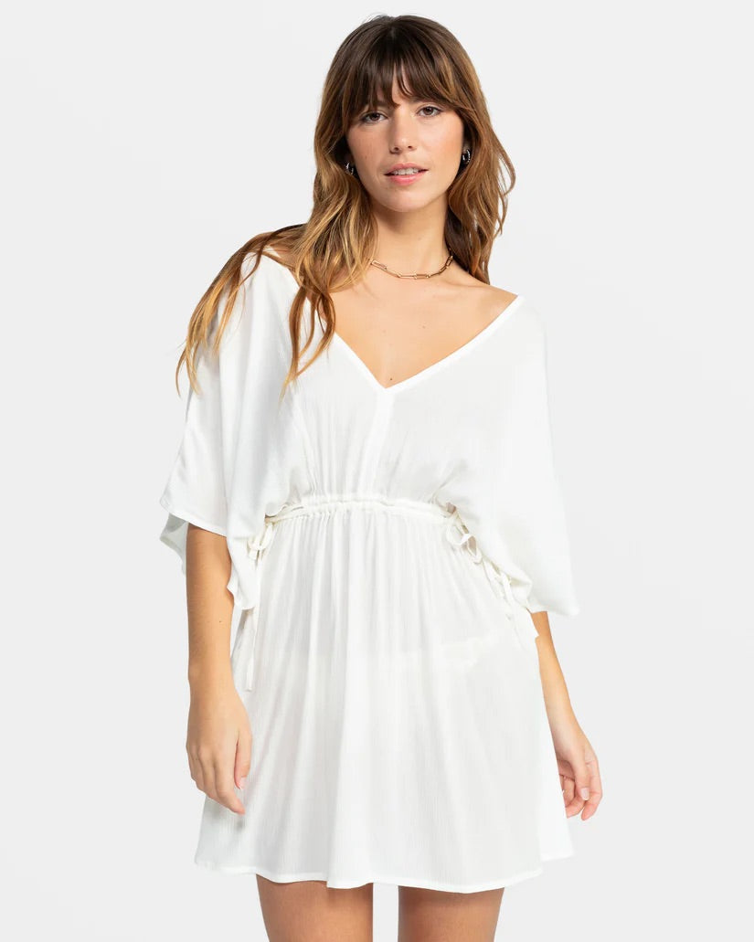 Roxy Sun Baby Beach Dress - Egret