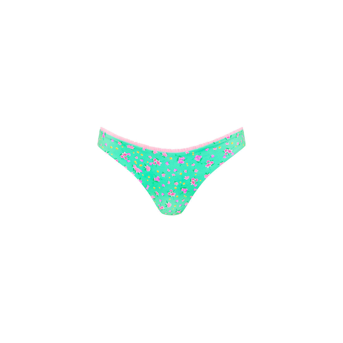 Kulani Kinis Decorative Minimal Cheeky Bikini Bottom - Mint Macaron (Postcard Promises Collection)
