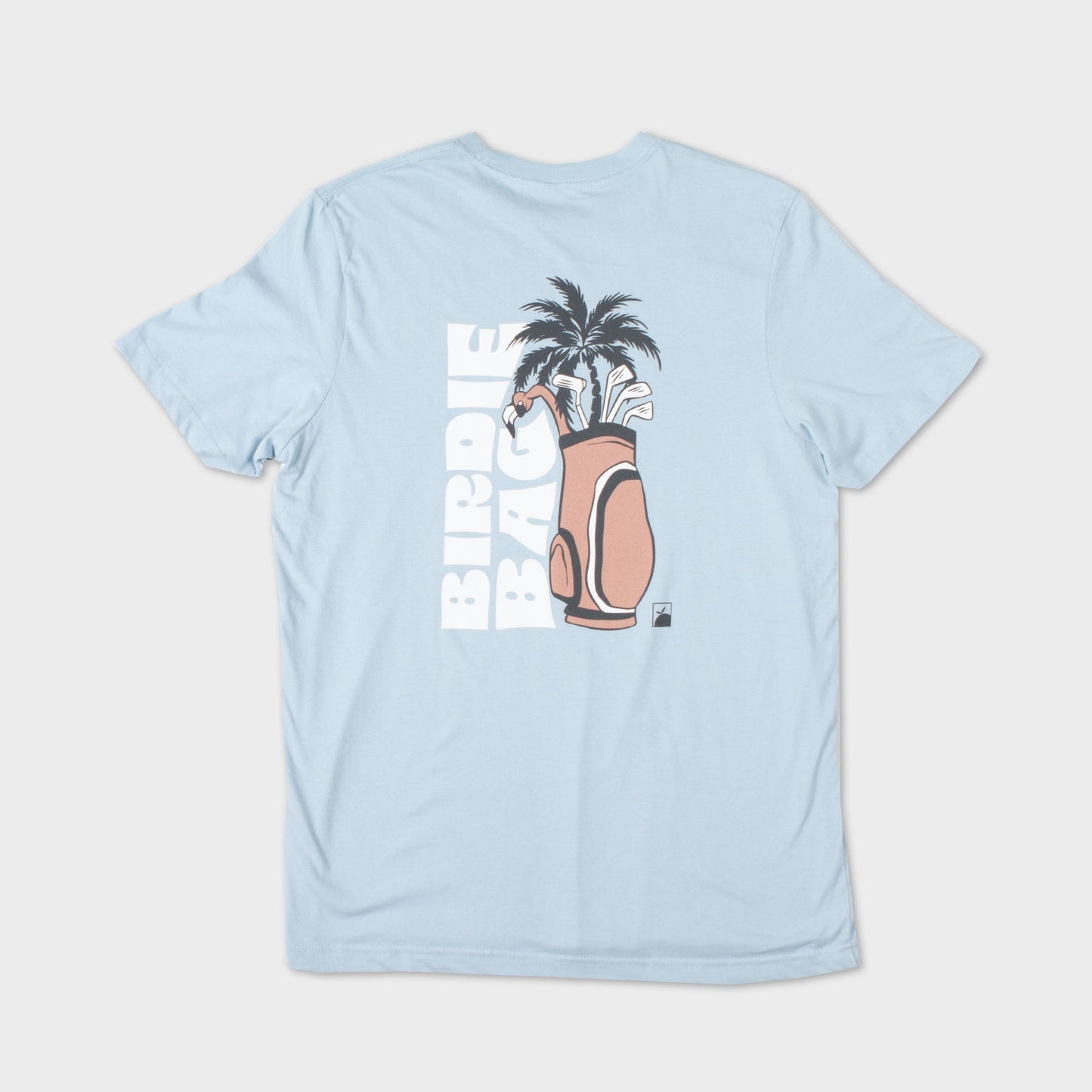 Flomotion Birdie Bag Tee - Light Blue