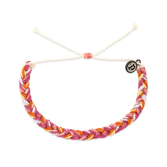 Pura Vida Large Braided Bracelet - Daquiri