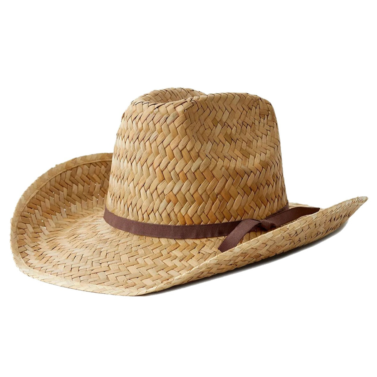 Brixton Houston Straw Cowboy Hat Natural S M