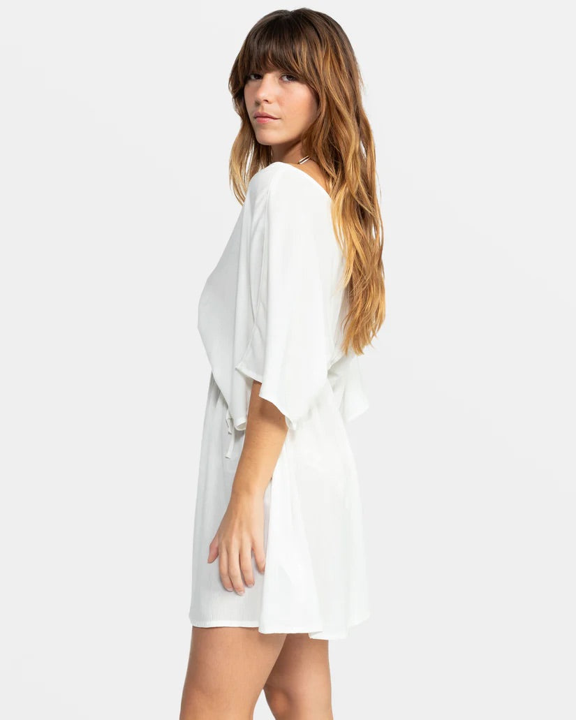 Roxy Sun Baby Beach Dress - Egret