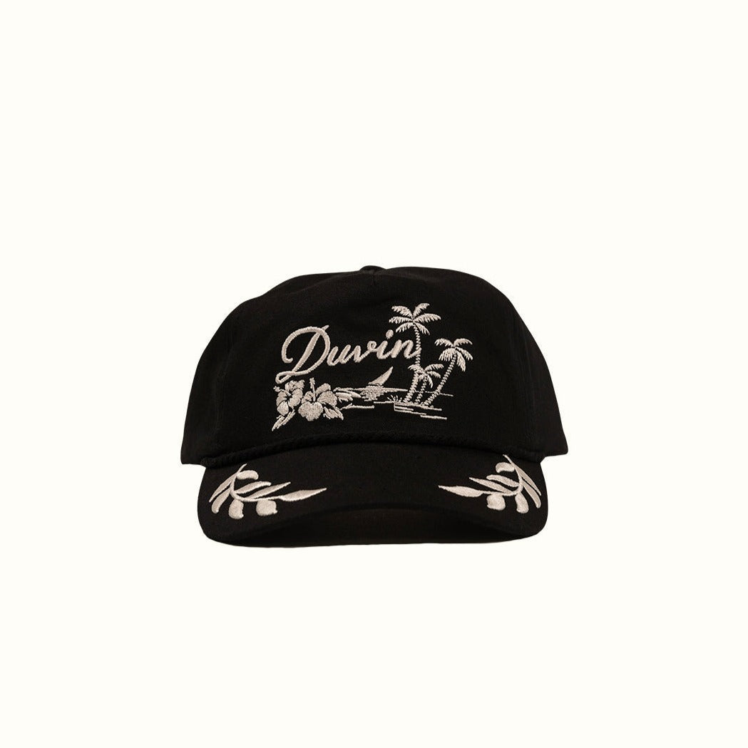 Duvin Captain Hat - Black