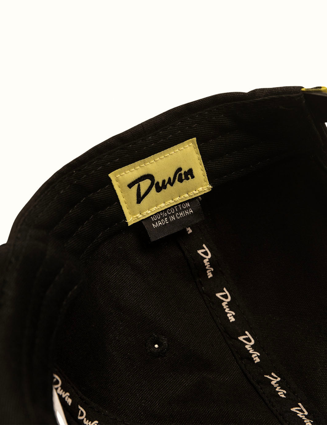 Duvin Captain Hat - Black