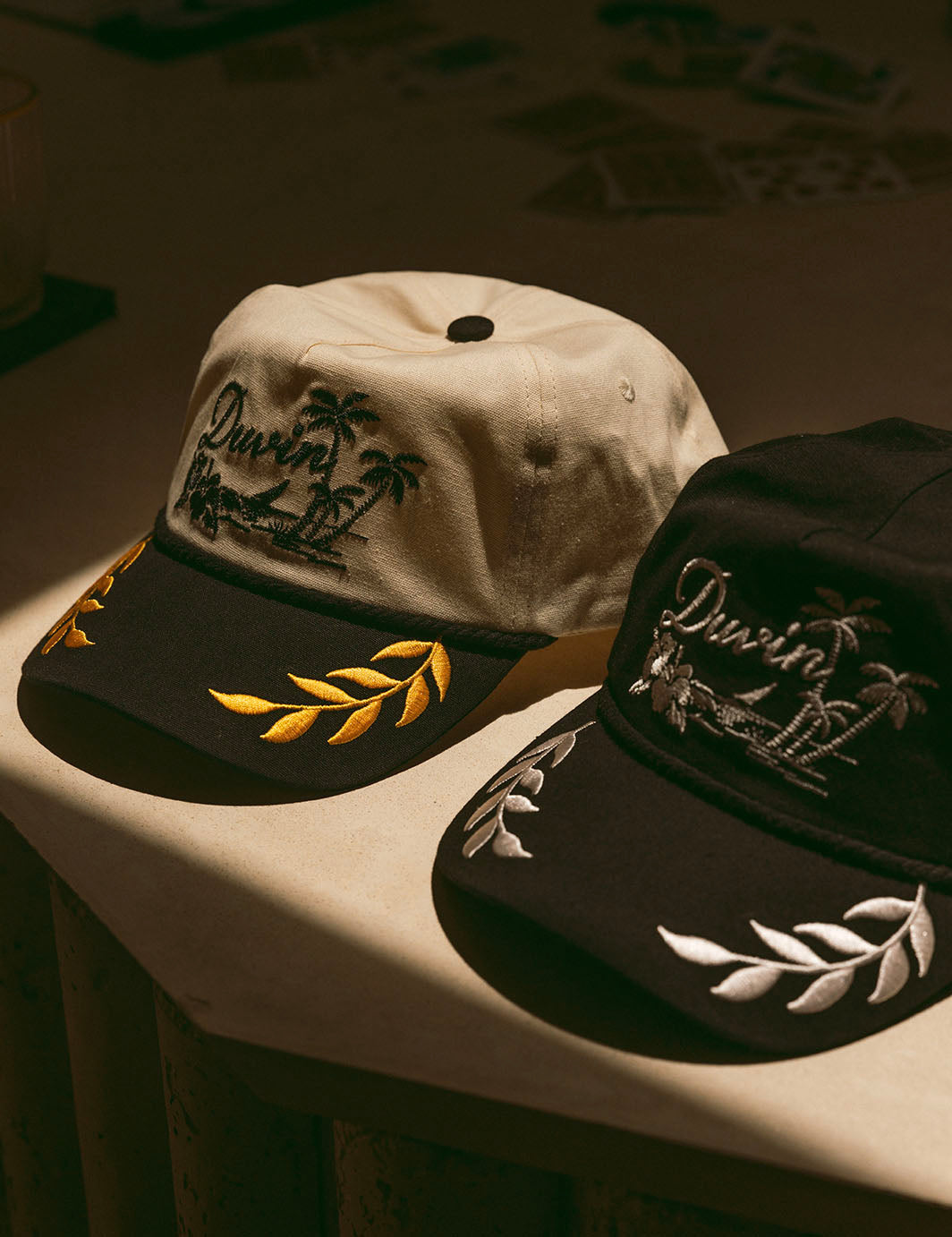 Duvin Captain Hat - Black