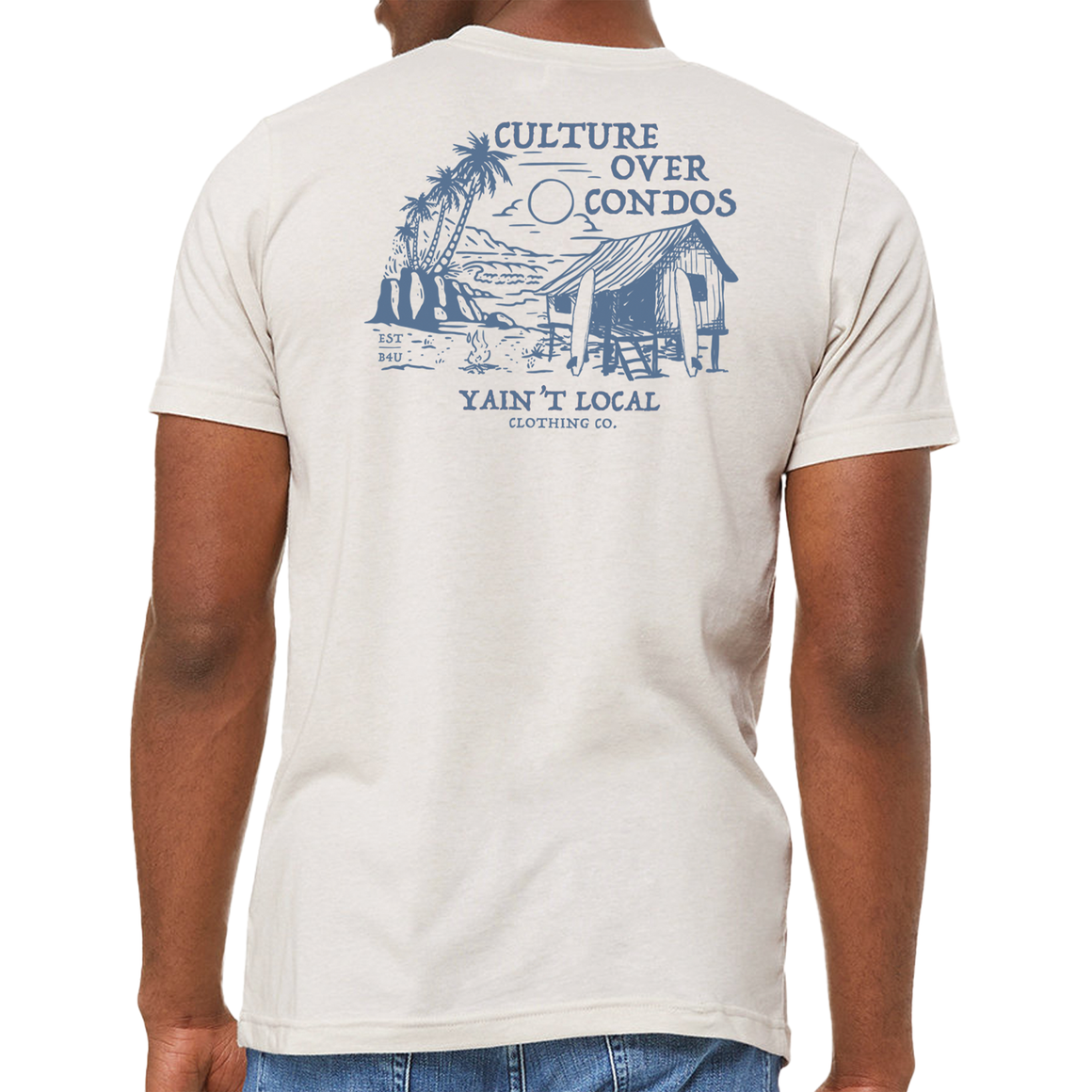 Yaint Local Culture Tee - Cement
