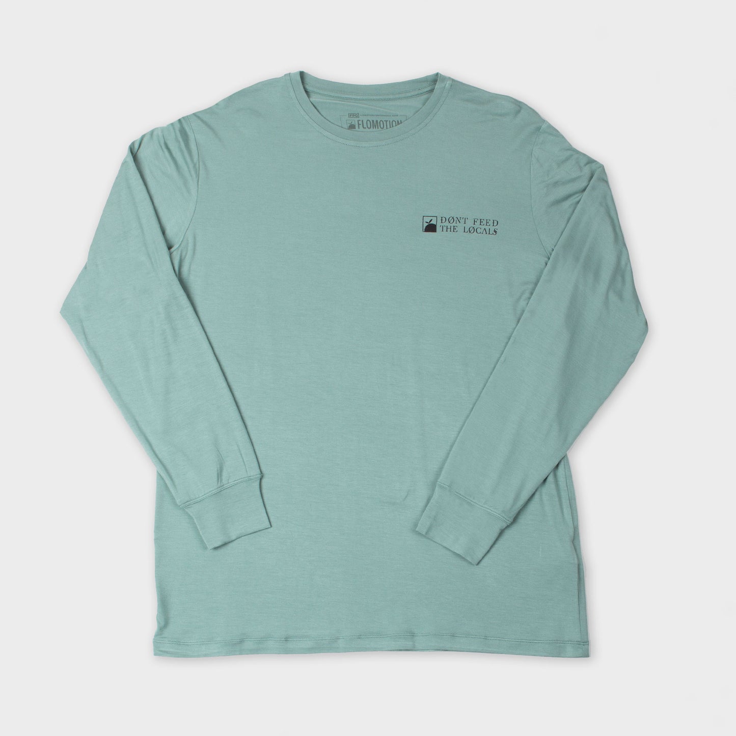 Flomotion Locals OG Bamboo Sunshirt - Dusty Blue