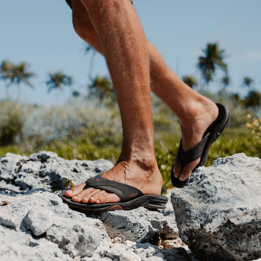 Reef Fanning Mens Sandals - Brown & Gum