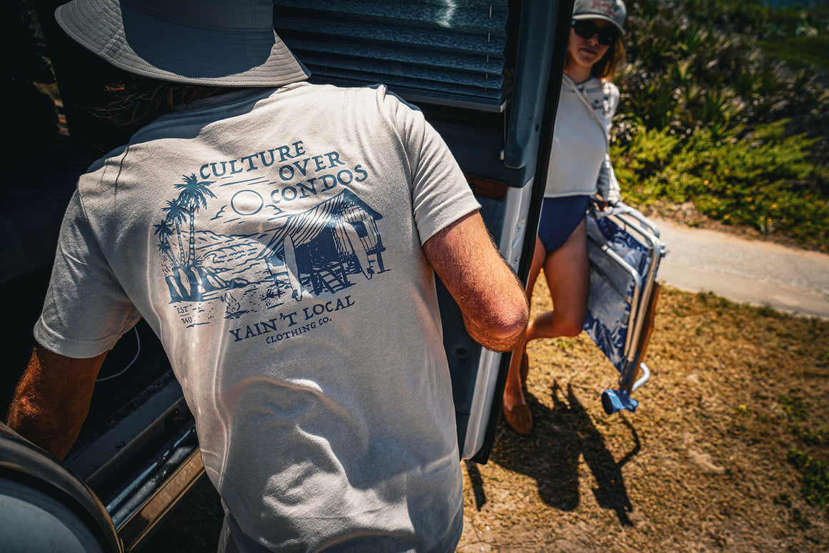 Yaint Local Culture Tee - Cement