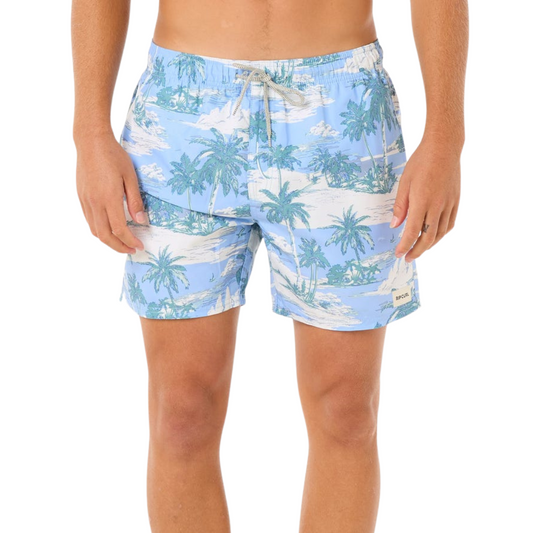 Rip Curl Dreamers Volley 16" Boardshorts - Sky Blue