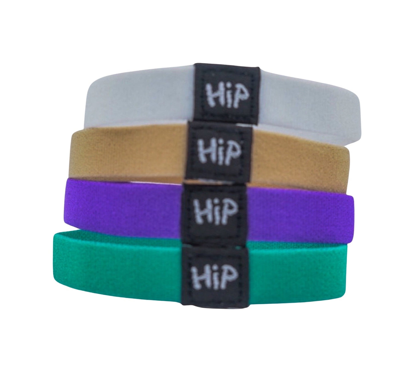 Hip Heads Solid Retro Hair Tie Bundle