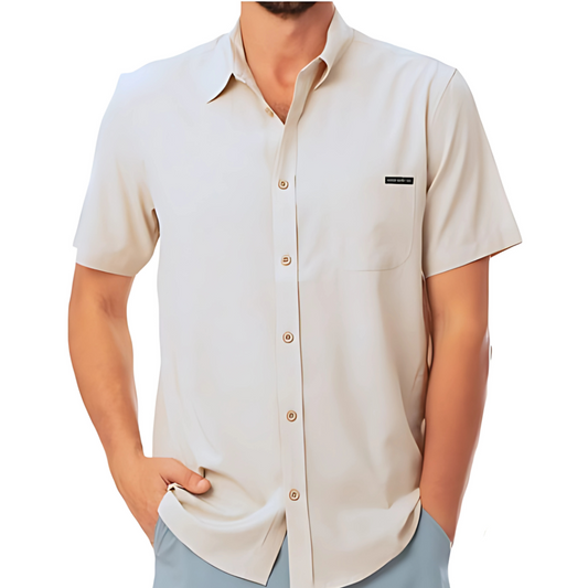 Sand Surf Co. Horizon Buttonup - Sand