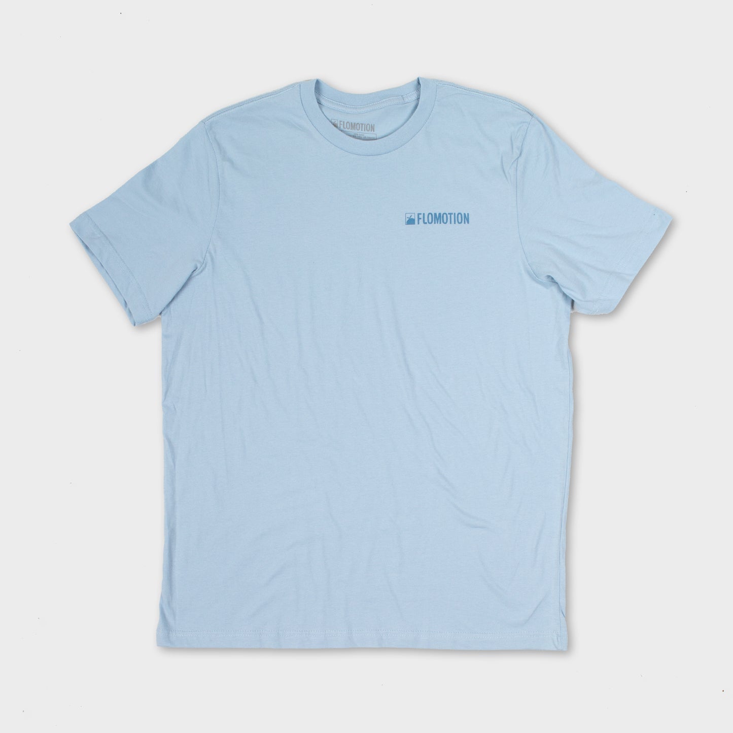 Flomotion Jaws Grunge Tee - Light Blue